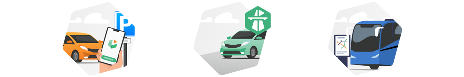 VoxPay applikáció szolgáltatásai: mobilparkolás, autópálya-matrica és tömegközlekedési mobiljegyek vásárlása