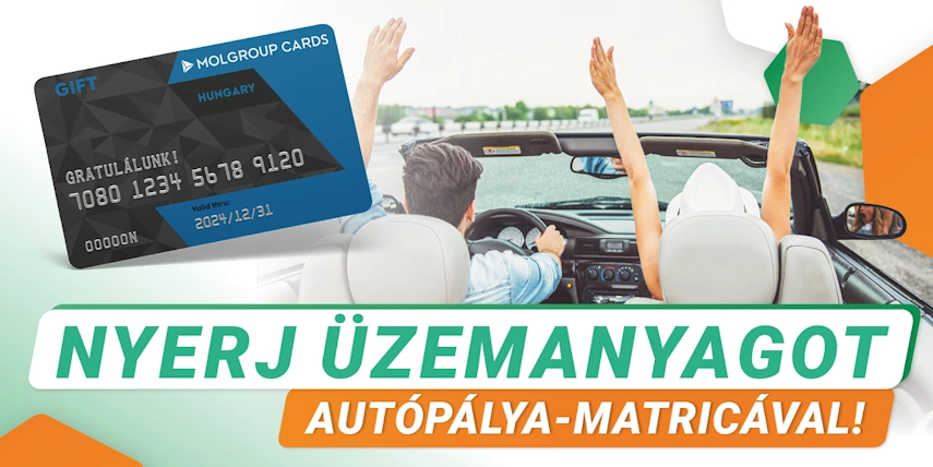 Utazz szabadon az autópályán, az üzemanyagod mi álljuk!