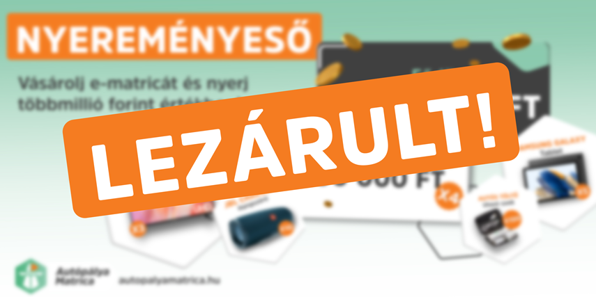 Lezárult téli nyereményjátékunk!