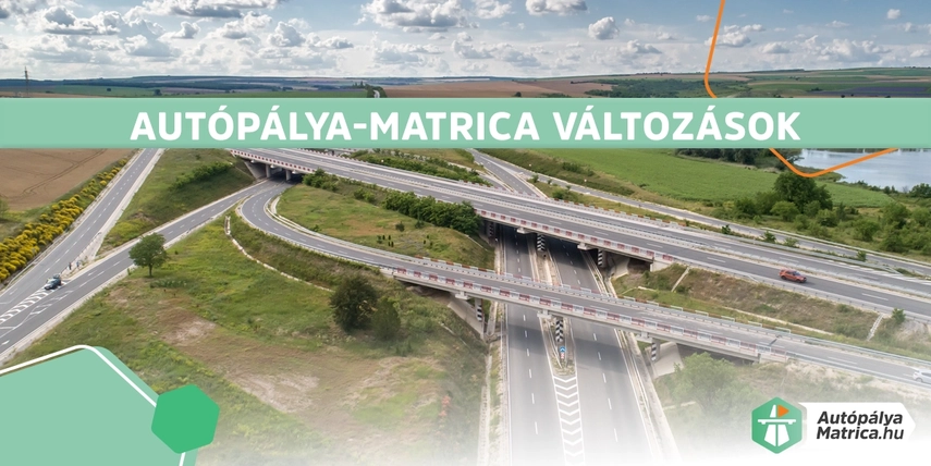 Változások: ezt kell tudnod, ha autópályán utazol